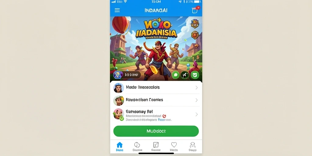 Tampilan antarmuka yang modern dan user-friendly.