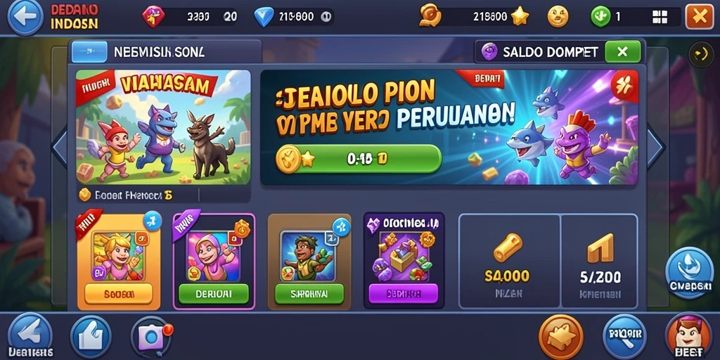 Tampilan antarmuka yang menarik dan intuitif.