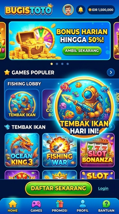 Galeri pratinjau visual bugistoto build APK resmi terbaru